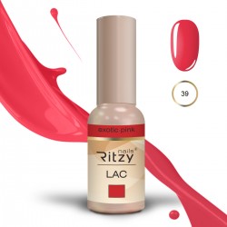 Ritzy Lac 39 Exotic pink гель лак 9 мл